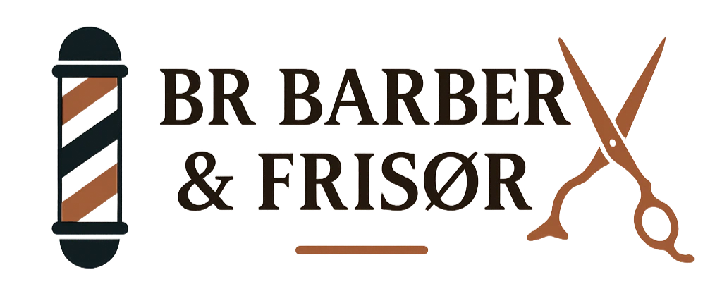 BR Barber & Frisør Logo